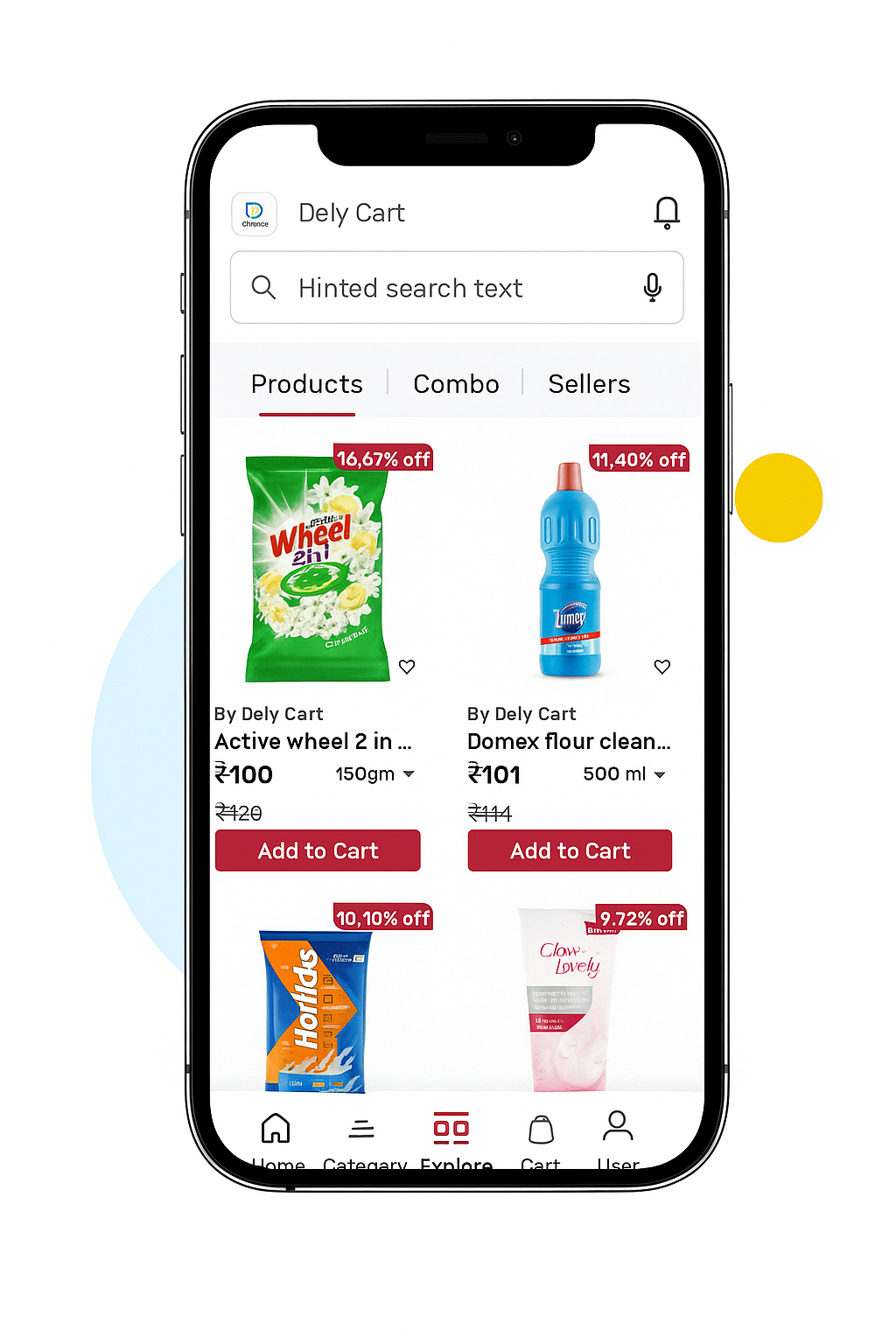 Dely Cart Screenshot 2